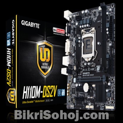 Gigabyte Genuine GA-H110M-DS2 Micro ATX Motherboard
